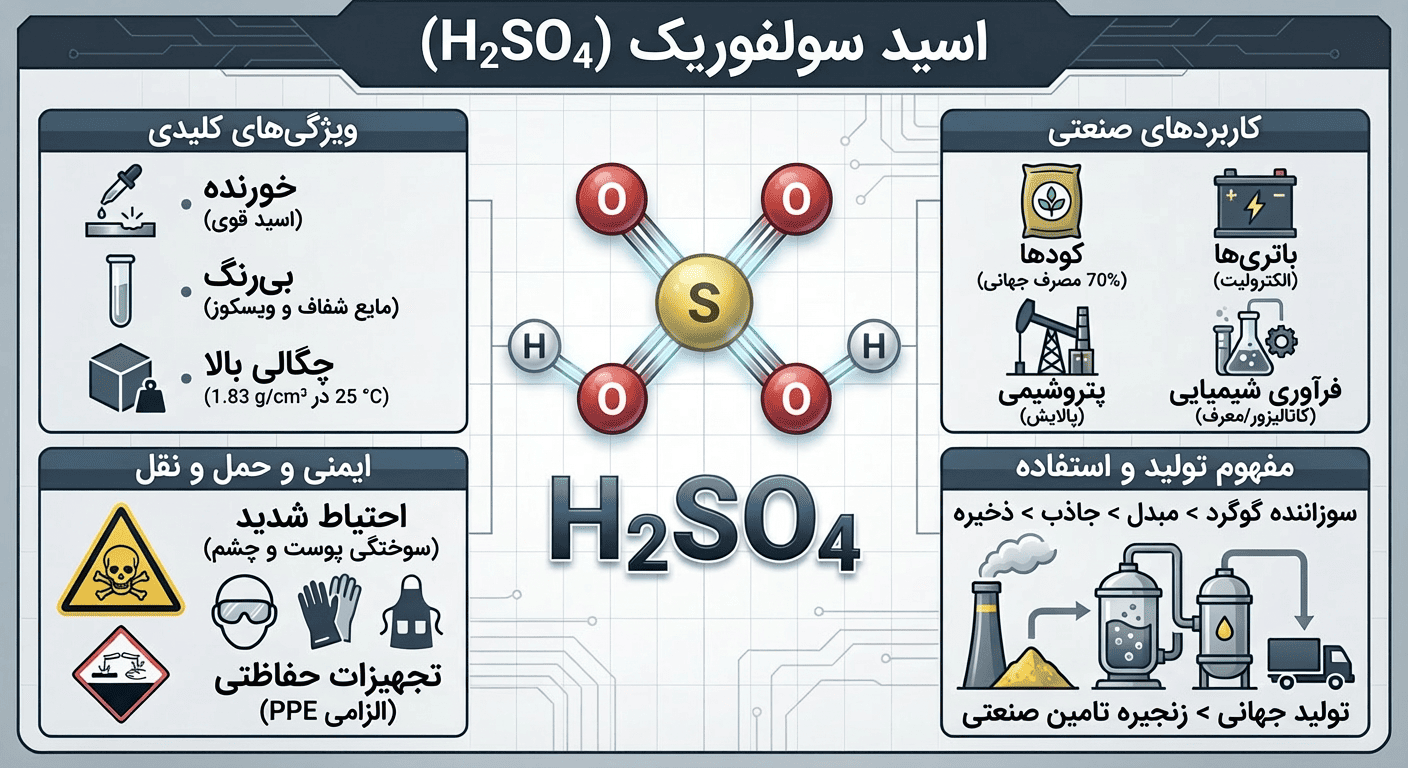 اسید سولفوریک چیست 