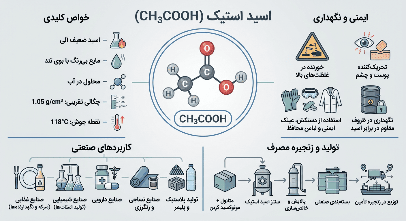 اسید استیک چیست